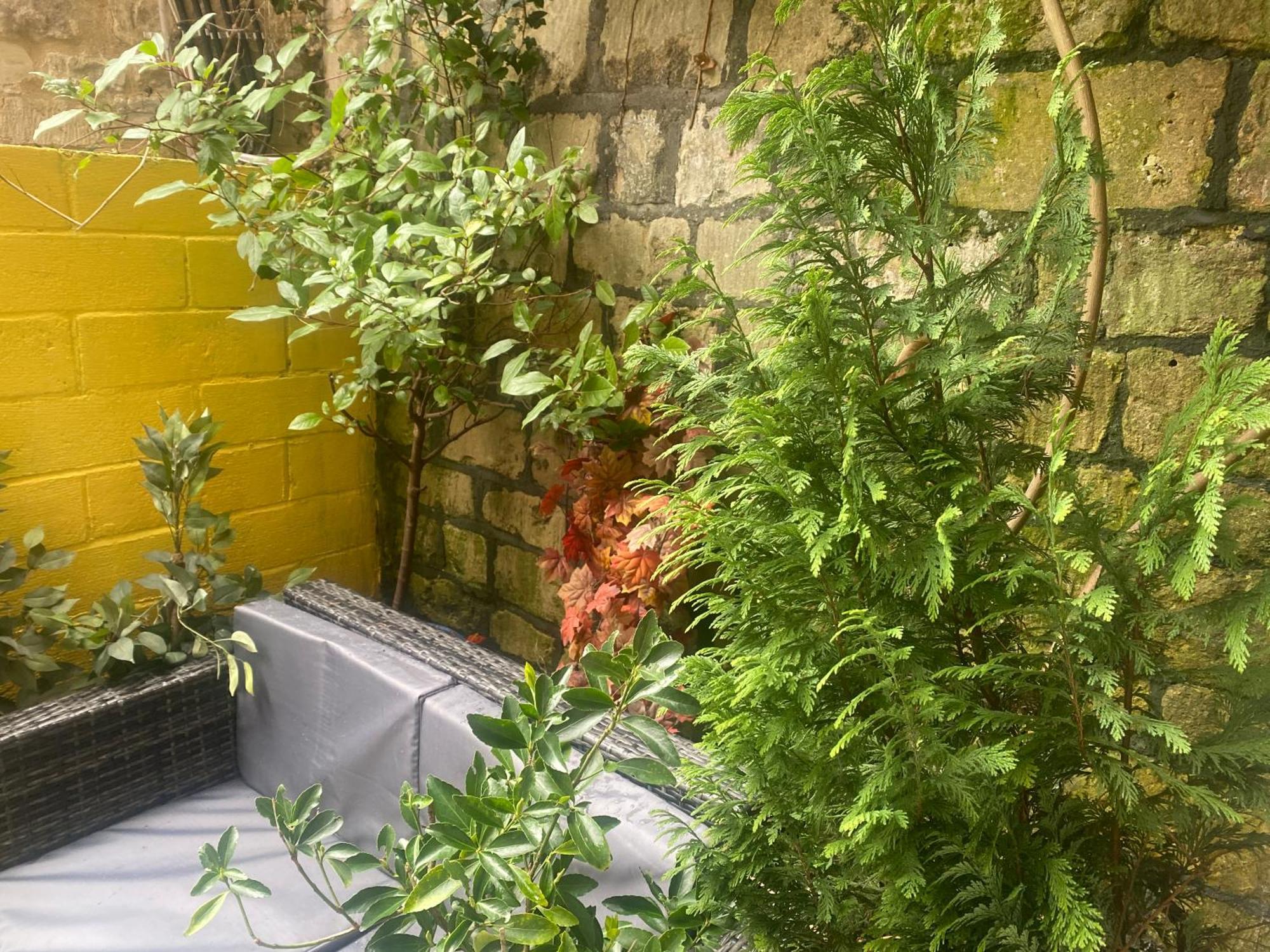 Quiet Lower Floor 2 Bed City Apartment With Private Patio Garden Bath Kültér fotó